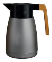 Garrafa Térmica Coffeeshop 1 Litro Cinza Metálico Dynasty