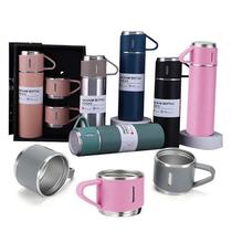 Garrafa Térmica Com 3 Canecas 500ml Garrafa Térmica Com 3 Canecas 500ml