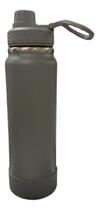 Garrafa Térmica Com Alça 800ml Inox Com Protetor De Silicone