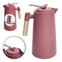 Garrafa Térmica com Ampola de Vidro + Gatilho Pássaro e Cabo de Madeira 1L Garrafa Térmica com Ampola de Vidro + Gatilho Pássaro e Cabo de Madeira 1L