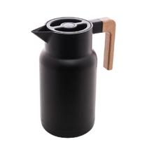 Garrafa Térmica Com Cabo de Madeira Bambu 1L Lyor - Chá Café Leite - Artigos de Cozinha Garrafa Térmica Com Cabo de Madeira Bambu 1L Lyor - Chá Café Leite - Artigos de Cozinha