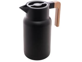 Garrafa Térmica Com Cabo de Madeira Bambu 1L Lyor - Chá Café Leite - Artigos de Cozinha