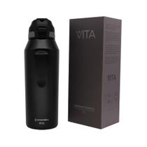 Garrafa Térmica Com Canudo 1 Litro Zona Criativa Academia Treino Corrida Garrafa Térmica Com Canudo 1 Litro Zona Criativa Academia Treino Corrida
