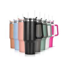 Garrafa Térmica Com Canudo Copo Inox Quencher Alça 1200ml Tampa Gigante Grande