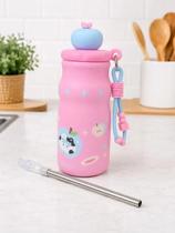 Garrafa Térmica Com Canudo E Infusor Integrado 500ml Garrafa Térmica Com Canudo E Infusor Integrado 500ml