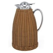 Garrafa Térmica com Rattan Marrom 950ml