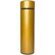 Garrafa Térmica Com Sensor De Temperatura Amarela 500Ml