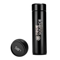 Garrafa Térmica com Termostato - 500ml Preta - True Source
