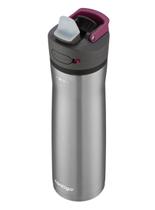 Garrafa Térmica Contigo Ashland Quente Frio 710ml Inox Rosa