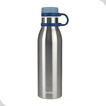 Garrafa Térmica Contigo Matterhorn Inox Escovado 591ml Isolamento a Vácuo