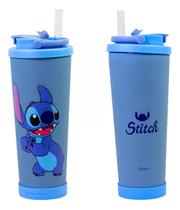 Garrafa Térmica Copo Canudo Stitch Disney Antivazament 850ml Garrafa Térmica Copo Canudo Stitch Disney Antivazament 850ml