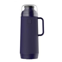 Garrafa Térmica cor Azul 1 Litro Café Quente Frio Termolar Garrafa Térmica cor Azul 1 Litro Café Quente Frio Termolar