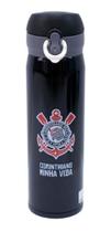 Garrafa Térmica Corinthians 450ml Inox Resistente Garrafa Térmica Corinthians 450ml Inox Resistente