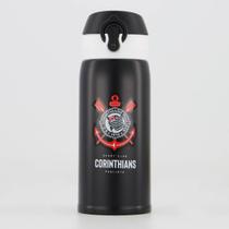 Garrafa Térmica Corinthians Flip 300ML Preto