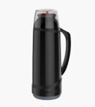 Garrafa Térmica Cristal 1L Com Bico Preta