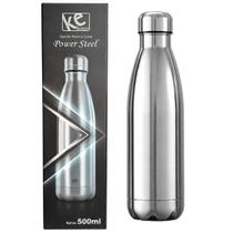 Garrafa Térmica Curve Power Steel 500ml Resistente Estilosa Prática Escola Academia Passeio Água Bebida Garrafa Térmica Curve Power Steel 500ml Resistente Estilosa Prática Escola Academia Passeio Água Bebida