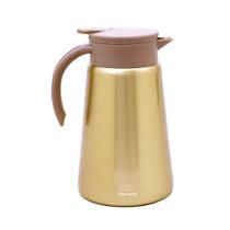 Garrafa Térmica Daily Inox Golden Parede Dupla 1 L - Mimo Style