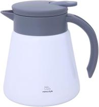 Garrafa Térmica Daily Inox White Parede Dupla 600ml - Mimo Style Garrafa Térmica Daily Inox White Parede Dupla 600ml - Mimo Style