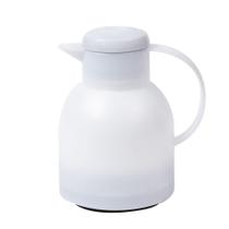 Garrafa Térmica De 1 Litro Quick Press Samba Emsa Branca Garrafa Térmica De 1 Litro Quick Press Samba Emsa Branca