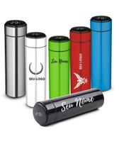 Garrafa Térmica de 450ml - Display Led Termômetro Digital