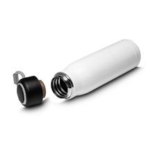 Garrafa Térmica de 550ml com Parede Dupla e Alça Branca Garrafa Térmica de 550ml com Parede Dupla e Alça Branca
