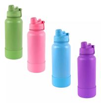 Garrafa Térmica De Academia Inox 1litro Água Sports