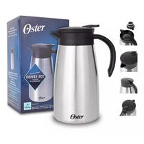 Garrafa Térmica de Aço Inox 1L Com Botão Oster Garrafa Térmica de Aço Inox 1L Com Botão Oster