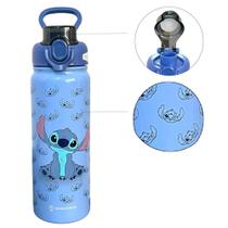 Garrafa Térmica De Aço Inox Stitch 650ml Disney Oficial Garrafa Térmica De Aço Inox Stitch 650ml Disney Oficial