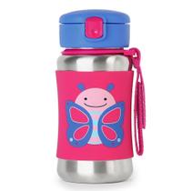 Garrafa Térmica de Aço Inox Zoo Borboleta Skip Hop Rosa Garrafa Térmica de Aço Inox Zoo Borboleta Skip Hop Rosa
