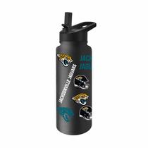 Garrafa Térmica de Aço Inoxidável 34oz Jaguars da Team Fan Apparel Garrafa Térmica de Aço Inoxidável 34oz Jaguars da Team Fan Apparel