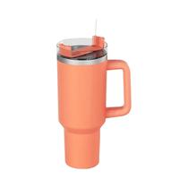 Garrafa Térmica de Aço Inoxidável 40oz com Alça - Caneca Isolada para Café e Água