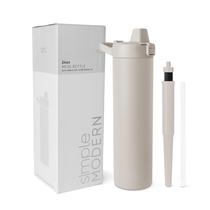 Garrafa Térmica de Aço Inoxidável 700ml - Moderna e Simples