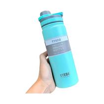 Garrafa Térmica De Aço Inoxidável 750ml Para Crianças, Garrafa De Água Isolada, Caneca De Café Para