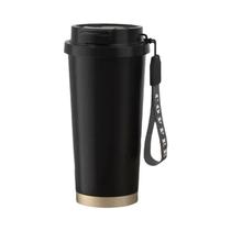 Garrafa Térmica De Aço Inoxidável Com Isolamento Cerâmico De Parede Dupla, Caneca De Café Portátil