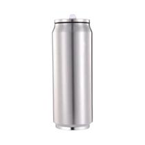 Garrafa Térmica De Aço Inoxidável De 500ML Para Sublimação DIY Com Canudo Para Viagem E Carro