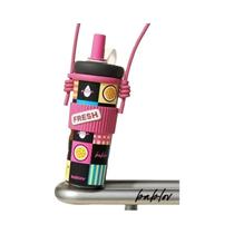 Garrafa Térmica De Aço Inoxidável De 720ML Com Canudo E Compartimento Para Chá, Caneca Portátil Para