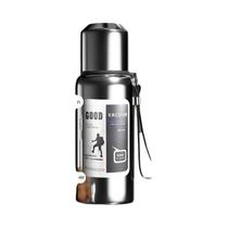 Garrafa Térmica De Aço Inoxidável De Grande Capacidade 600-2000ML, Caneca Térmica Para Viagem