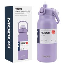 Garrafa Térmica de Água Café Suco Aço Inox Portátil 1,7 Litros Bebida Quente Fria Academia Passeio Camping Caminhada