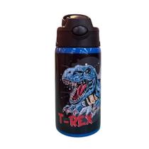 Garrafa Térmica De Aluminio 500Ml Dinossauro T-Rex Luxcel