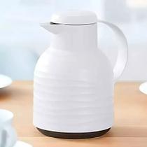 Garrafa Térmica De Café 1L Emsa Samba Wave Branca 12h Quente