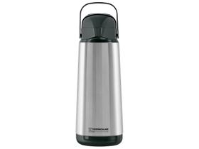 Garrafa térmica de café e chá inox lumina 1,8l pressão