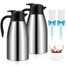 Garrafa térmica de café GearRoot, pacote com 2 unidades, aço inoxidável 2L
