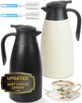 Garrafa térmica de café Tgvasz 2L em aço inoxidável