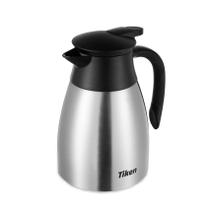 Garrafa térmica de café Tiken 1L em aço inoxidável prata Garrafa térmica de café Tiken 1L em aço inoxidável prata