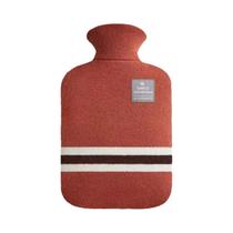 Garrafa Térmica De Grande Capacidade 1/2L Com Capa Tricotada Para Aquecer Barriga E Mãos Femininas