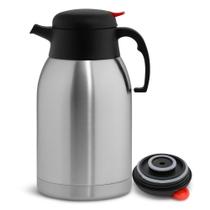 Garrafa Térmica De Inox 1,5L Bule Luxo Café Chá Suco Hotel