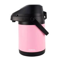 Garrafa Térmica de Inox 2,5 Litros Chacal Rosa