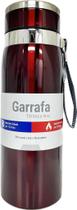 Garrafa termica de inox 800ml - interponte vermelha