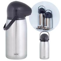 Garrafa Termica de Inox e Pressao 2 L Nobile - Mor Cafe, Agua e Chas