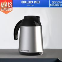 Garrafa Térmica de Mesa Berlim Inox 600ml Bico Antigota P/ Café Chá Garrafa Térmica de Mesa Berlim Inox 600ml Bico Antigota P/ Café Chá